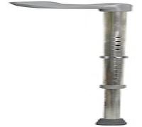 Aidapt Small Right Handed Adjustable Height Lightweight Walking Stick with Anti Slip Ferrule Foot to Aid Stability and Confidence when Walking Supplied with a Hanging Carry Strap for The Shorter Users