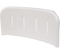Solo Deluxe Plastic Backrest Aidapt White One Size