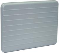 Aidapt Solo Deluxe Rep Pu Seat in Grey Aidapt Grey