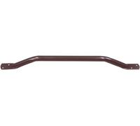 Aidapt Brown Safety Outdoor Indoor 24" (600mm) Easy Grip Coated Steel Grab Bar Rail Support Aid