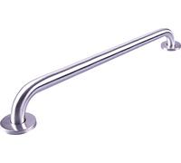 Aidapt Stainless Steel Bathroom Grab Bar,Brushed Steel Finish Rust Resistant Bath Shower Safety Handle Handrails, Aid for Disabled Elderly Children Mobility & Living Aids,Concealed Cover Caps (900mm)
