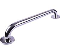 Aidapt Stainless Steel Bathroom Grab Bar,Polished Finish Rust Resistant Bath Shower Safety Handle Handrail,Toilet Aid Disabled Elderly Children Mobility & Daily Living Aid,Concealed Cover Caps (600MM)