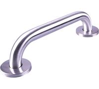 Aidapt Stainless Steel Grab Bar. Brushed Finish,Rust Resistant Bathroom Grab Shower Safety Handle Handrails,Shower Aid for Disabled Elderly Children Mobility Living Aids,Concealed Cover Caps (300mm)