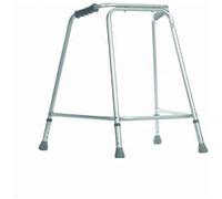 Aidapt Lightweight Walking Frame No Wheels in Grey Aidapt Grey