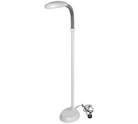 Aidapt Standing Reading Lamp Boasts Optimum Natural Daylight Levels (6,500K Daylight), Economical, Ideal Companion for Everyday Activities such as Reading and Writing along with Craft and Hobby Work.