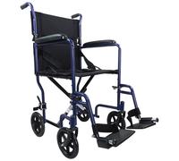 Aidapt Steel Compact Blue Transit Chair