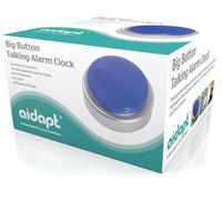 Aidapt Talking Alarm Clock in Grey Aidapt Grey