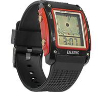 Aidapt Talking Dual Display Waterproof Watch with Loud Clear Easy to Understand Voice, Daily Alarm and Adjustable Strap for Visually Impaired and Blind Users