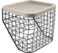 Aidapt Three Wheeled Walker Basket & Tray in Black Aidapt Black