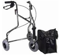 Aidapt Tri Walker with Bag Chrome (Eligible for VAT relief in the UK)