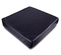 Aidapt Vinyl Wheelchair Cushion Memory Foam 406X406x75 in Blue Aidapt Blue