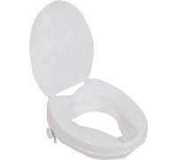 Raised Toilet Loo Seat with Lid For Disability & Elderly Persons - 2" With Lid