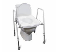 Aidapt VR220KD Solo President Raised Toilet Seat and Frame