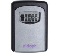 Aidapt Wall Mounted Weatherproof Key Safe in Black Aidapt Black