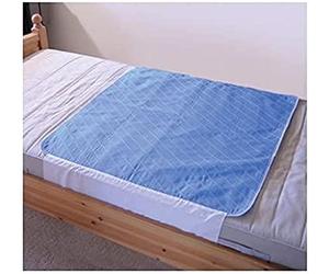 Aidapt Washable Bed and Sofa Pad Sheet With Wing Flaps For Incontinence and Leak Protection With Large Absorbent Comfortable Upper Layer and Waterproof Non Slip Backing 890x900mm