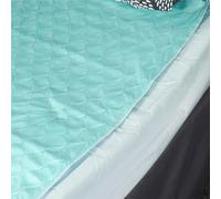 Aidapt Washable Incontinence Pad Bed/ Mattress Protector, Pack of 2, Available in 85x90cm , for Single Bed Environment Friendly Re-Usable, Machine Washable, Soft Touch Comfort