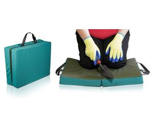 Aidapt Water Resistant Durable Memory Foam Folding Garden Kneeler Cushion. For Support and Comfort when Kneeling Gardening, Bath Times, Plumbing, Auto Repairs, Washable, Indoor, Outdoor.