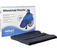 Wheelchair Poncho Rain Coat Cover Waterproof Hooded Mobility Aid Unisex