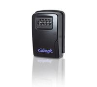 Aidapt Weather Resistant Secure Combination Wall Mount Safe Lock for Keys Supplied with Fixings for Elderly, Carers, Holiday Lets, Air BNB