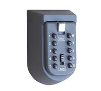 Aidapt Weather Resistant Secure Push Button Combination Wall Mount Safe Lock For Keys Supplied With Fixings for Elderly, Carers, Holiday Lets, Air BNB