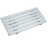Aidapt White Width Adjustable Easy Clean Bath Board Bath Transfer Board to Fit Baths Between 510 and 600mm Bathroom Aid