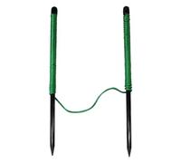 Aide au Putting de Golf - Entraîneur de Putting Portable | Outil d'Alignement de Corde Léger Avec Piquets | Ligne de Guidage Pour Parc Pelouse Jardin et Cours