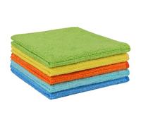 AIDEA Microfibre Cleaning Cloths 5 Pack, Premium All-Purpose Car Cloth, Lint Free, Scratch-Free, Absorbent Cleaning Towel for Cars, 30X30 CM