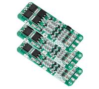 Aideepen 3PCS 3S 20A Li-ion Lithium Battery Charger Board PCB BMS 12.6V Cell Module Overcharge Overcurrent Short Circuit Protection