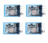 Aideepen LY2NJ Relay Module, 4PCS 10A 240V Coil 8 Pin DPDT Power Electromagnetic Relay for Lam