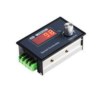 Aideepen PWM DC Motor Speed Controller, DC 6-60V 12V 24V 36V 48V 30A Speed Adjustable Stepless Governor Regulator, Motor Speed Controller With Rotating Button