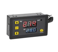 Aideepen W3230 20A 12V Digital Thermostat, Digital Temperature Controller Regulator Heating Cooling Control Thermometer Instrument