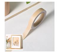 AiDeHuaKeJi 18mm × 10m Melamine Edging Strip, Edge Banding Self-Adhesive, Worktop Edging Strip, Edging Tape, Without Ironing for Furniture Worktop Cabinet Desk Panels Restoration (Natural Beech)