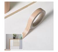 AiDeHuaKeJi 18mm × 10m Melamine Edging Strip, Edge Banding Self-Adhesive, Worktop Edging Strip, Edging Tape, Without Ironing for Furniture Worktop Cabinet Desk Panels Restoration (Walnut Brown)