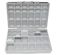 AideTek SMD SMT Resistor Capacitor Box Organizer Craft Beads Storage 48 Compartments for each box