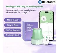 aidexx continuous glucose sensor 15days Digital glucometer cgms sensor for Diabetes Real-time Sugar Test GX-01S sugar monitor Sensor 1PCS