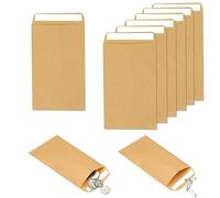 Aidi Brown Envelopes, 30PCS Wage Envelopes for Money and Seeds, Packing and Storing (6x10cm)