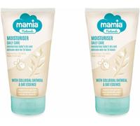 AIdi-Mamia | Naturals | Moisturiser Daily Care | Moisturises Baby's Dry and Delicate Skin for 24 Hours | With Colloidal Oatmeal & Oat Essence | 150mL [TWIN PACK]