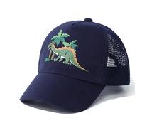 AIDIER Baby Toddler Baseball Cap with Mesh Kids Adjustable Sun Hats Toddler Dinosaur Baseball Cap UV Protection Hat for Kids Cool Summer Hat Peaked Snapback Cap Baseball Sports Cap for Boy Girl
