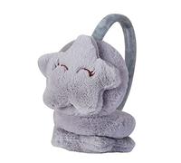 AIDIER Kids Winter Plush Earmuffs Fur Ear Warmers Outdoor Ear Flaps Soft Cute Star Ear Cover for Boys Girls