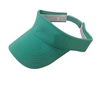 AIDIER Sun Visor for Kids Sun Hat for Boys Girls 4-10Y Adjustable Children Sports Sun Cap Kids Sun Protection Summer Hat for Tennis Golf Running Hiking Cycling, Green
