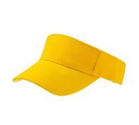 AIDIER Sun Visor for Kids Sun Hat for Boys Girls Adjustable Sports Sun Cap for Golf Running Hiking Cycling Yellow