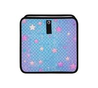 aidingzhi 100% Leak-Proof Foldable Trash cans Multipurpose car Garbage can for SUV, Truck & Minivan 4L - Cartoon Checkered Plaid Star Colorful