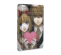 aidingzhi Anime Angel leather ultra slim wallet With ID Window RFID Blocking credit card wallet for Men and Women