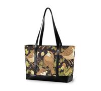 aidingzhi Autumn Brown Sparrow Large Capacity travel bag for women with zipper travel tote bag for Travel Gym Vacation with