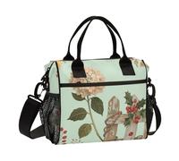 aidingzhi Autumn Sunflowers Lunch Bags for Men with Bottle Holder Lunch Bag Tote with Shoulder Strap Female Work S