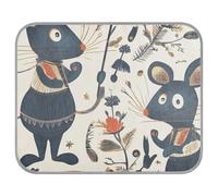 aidingzhi Fairy Tale Cute Fancy Rats Gel Cooling pad Cooling Blanket for Cats for Kittens Indoors Washable 22×27.6in