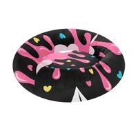 aidingzhi Graffiti Art Boat Peach Waves Pet Cat Beds Donut Cuddler Puppy Beds for Medium Size Pets Supplies M