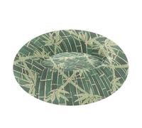 aidingzhi Japanese Green bamboos Pet Cat Bed Anxiety Relief Kitten Beds for Extra Small Size Pets Sleeping M