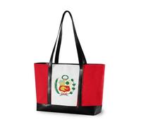 aidingzhi Peru Flag Peruvian National Red professional briefcase bag with zipper work tote for teacher with