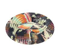 aidingzhi Pop Art Style Cats Pet Cat Bed Warm & Soft Dog & Cat Cushion for Medium Size Pets Sleeping M